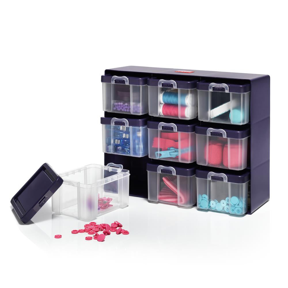 Prym Organizer Box With 9 Boxes – Jenny Stitches Fabrics