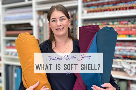 Fabrics With Jenny : What is Soft Shell Fabric?