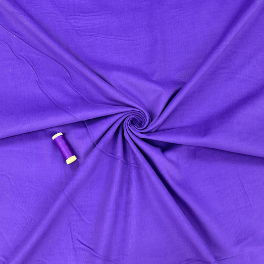 21 Wale Babycord - Purple - 1M Remnant