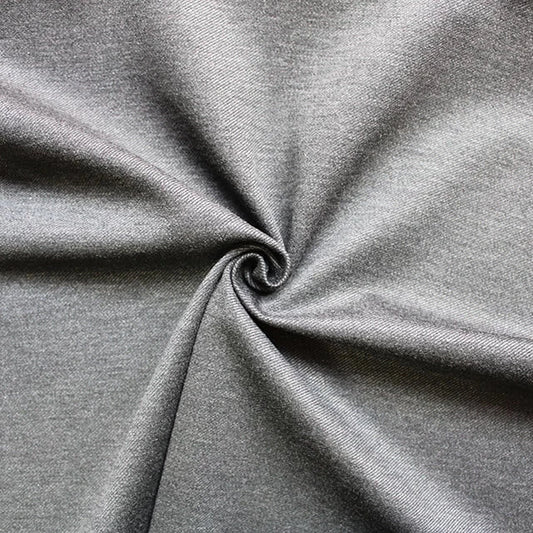 Twill Ponte Roma - Dark Grey Melange