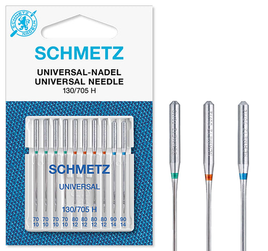 Schmetz Universal Needles - Assorted Sizes 70-90