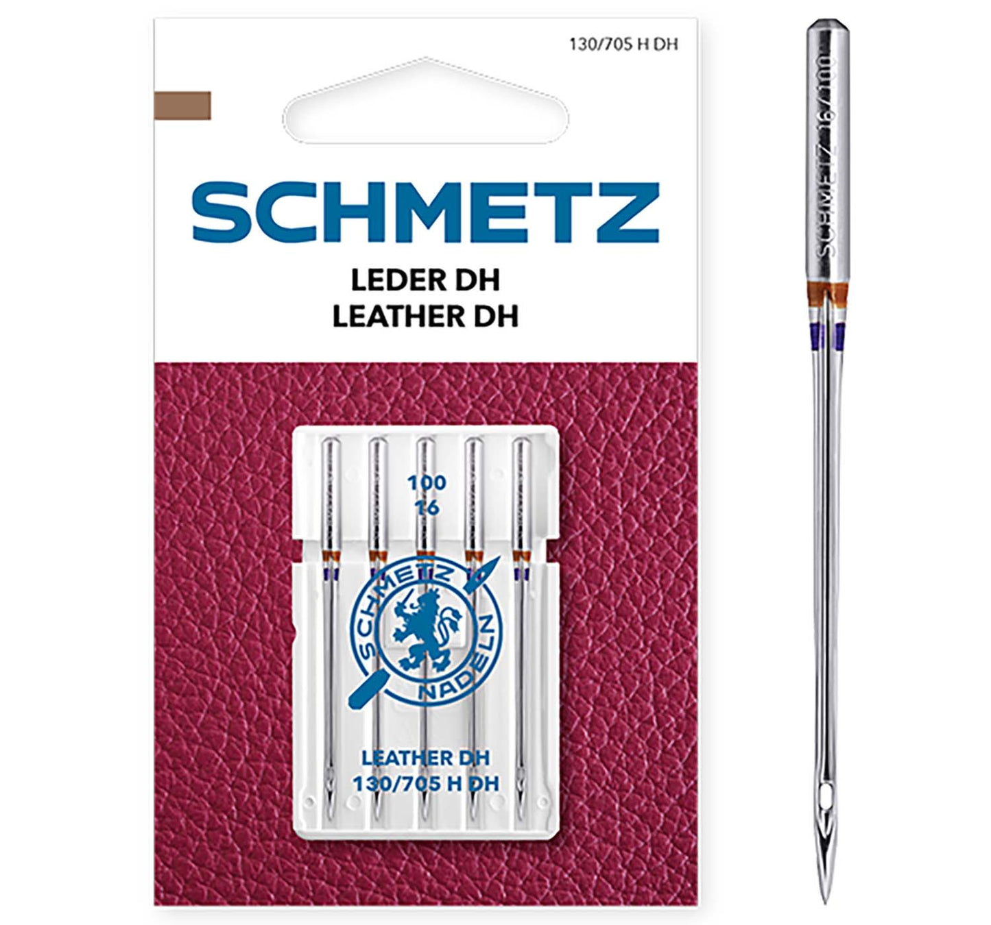 Schmetz Leather DH Needles - 100/16