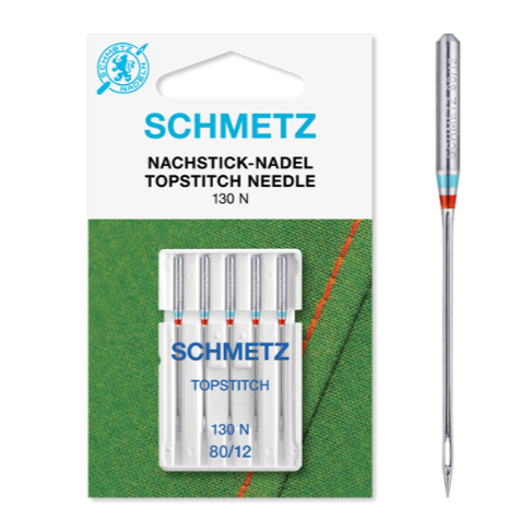 Schmetz Top Stitch Needles - Size 80/12