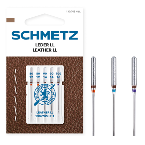 Schmetz Leather LL Needles - Assorted Sizes 12/14/16