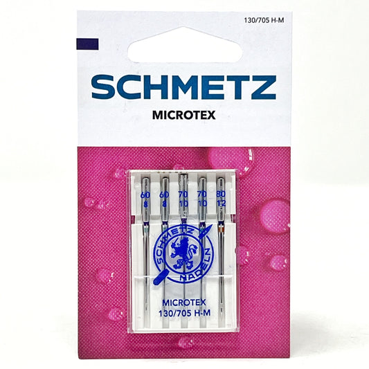 Schmetz Microtex Needles - Assorted Sizes Sizes 60-80