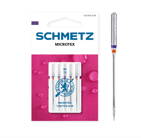 Schmetz Microtex Needles - Size 80/12