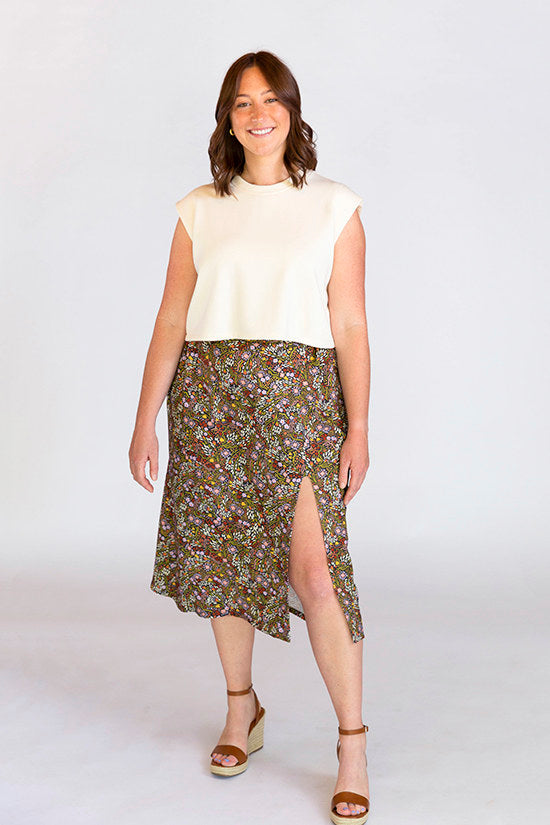 Chalk and Notch Evelyn Skirt