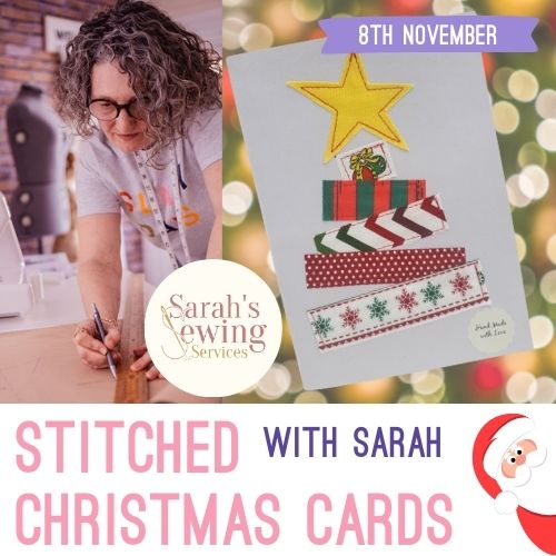 Stitched Christmas Cards With Sarah - Friday 8th November