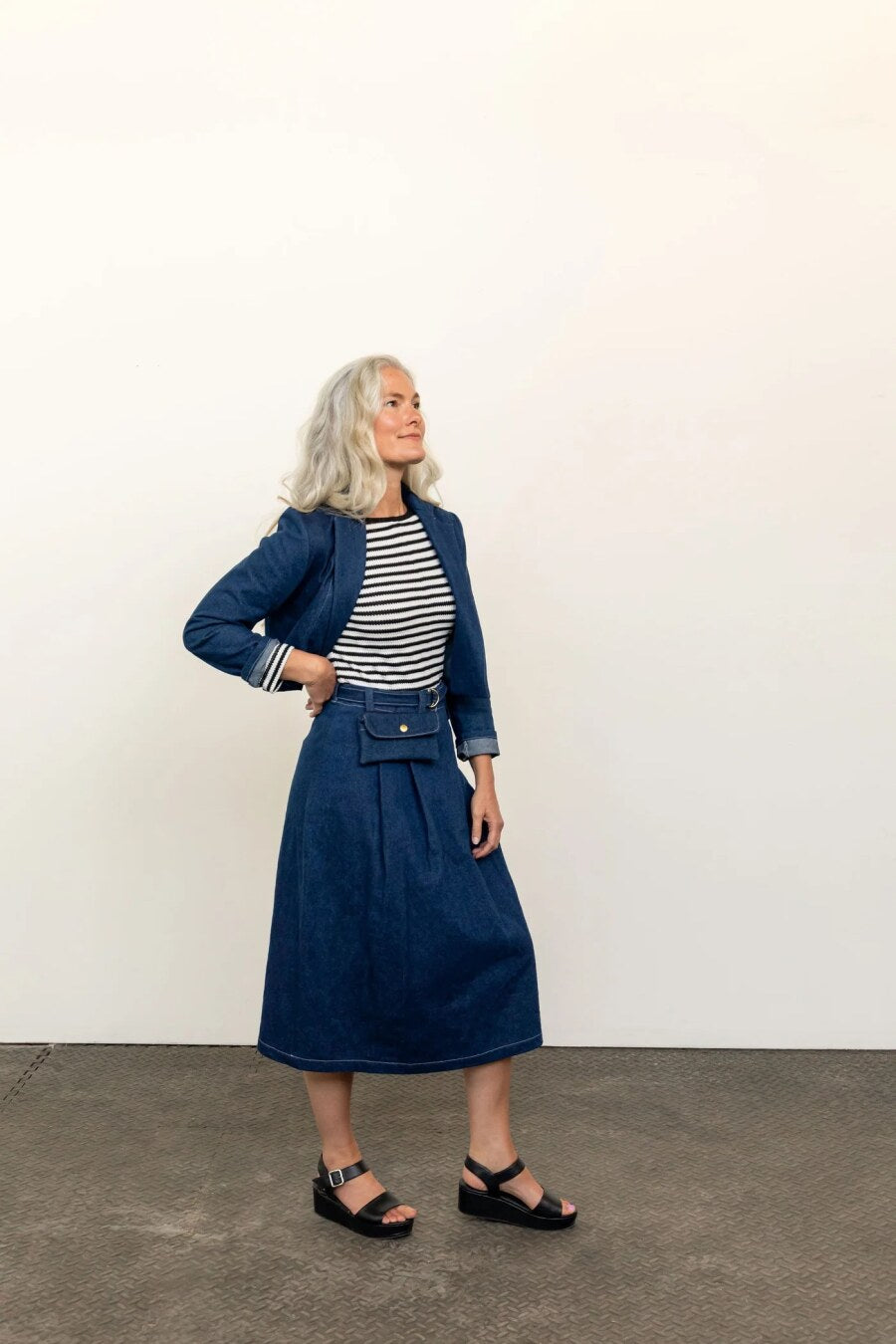 Friday Pattern Company Bernadette Skirt