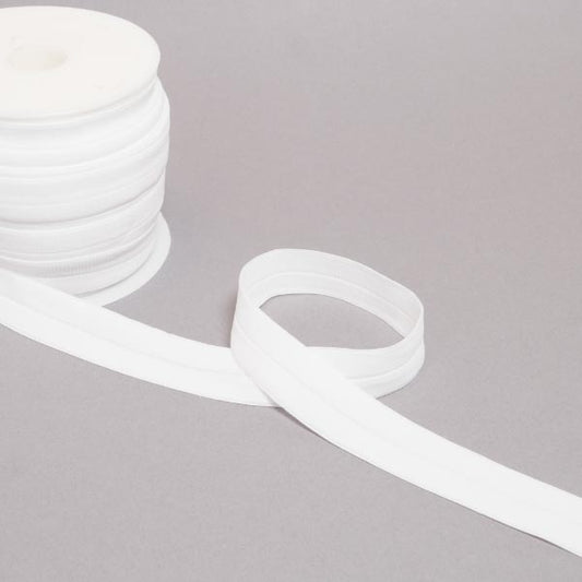 Fold Over Elastic - 20mm - White