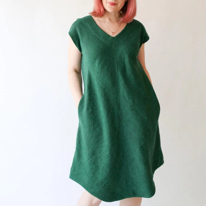 Made by Rae Emerald Dress