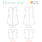 Made by Rae Emerald Dress