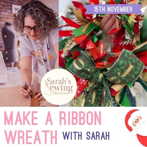 Make a Ribbon Wreath With Sarah - Friday 15th November