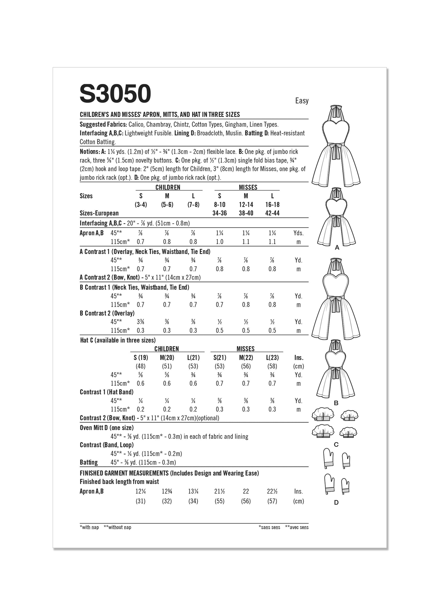 Simplicity 3050