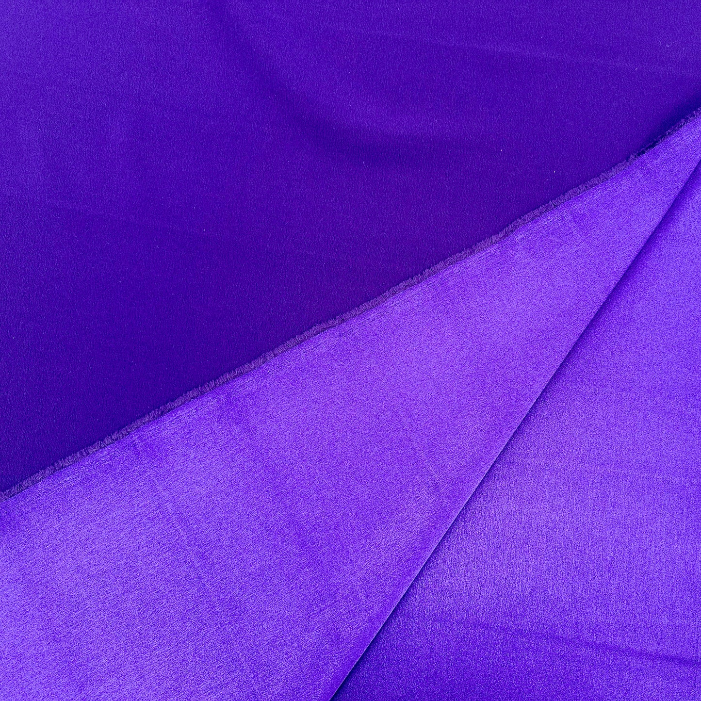 Satin Backed Crepe - Purple