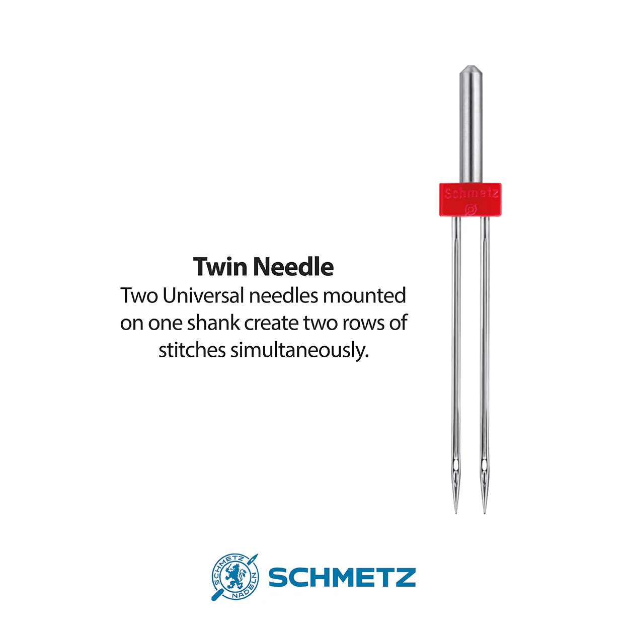 Schmetz Universal Twin Needle - 2.5mm