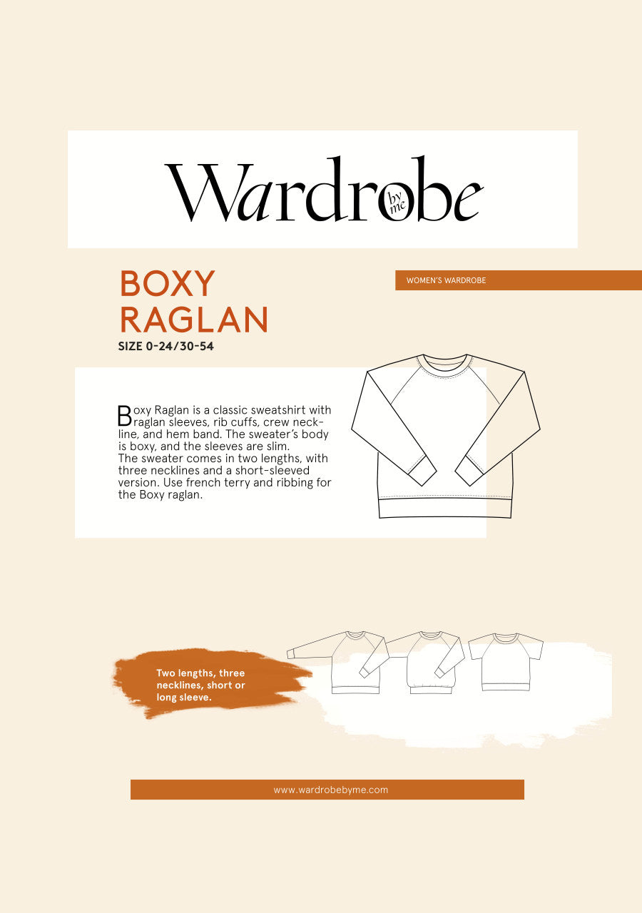 Wardrobe By Me Boxy Raglan Sweatshirt