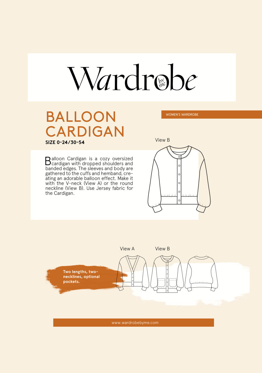 Wardrobe By Me Balloon Cardigan