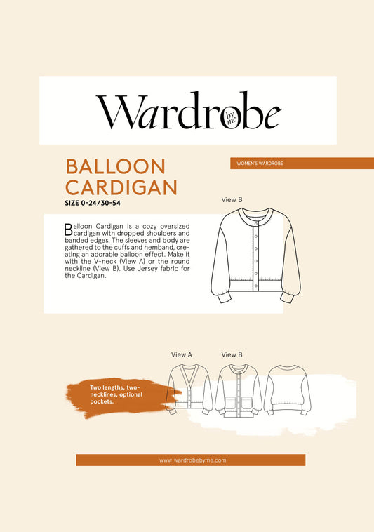 Wardrobe By Me Balloon Cardigan