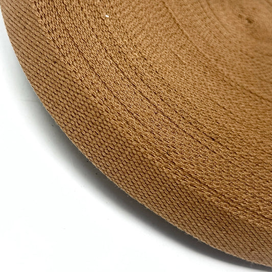 25mm Webbing - Mocha