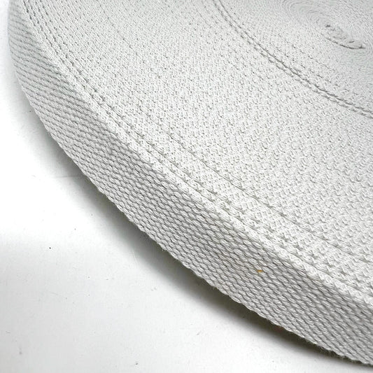 25mm Webbing - Silver Grey