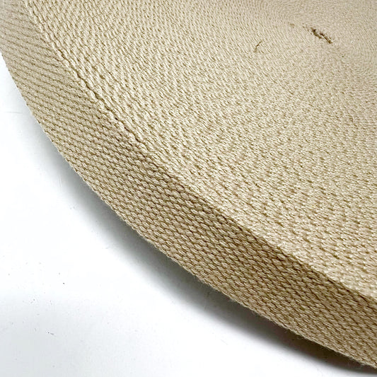 25mm Webbing - Stone