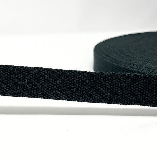 25mm Webbing - Black