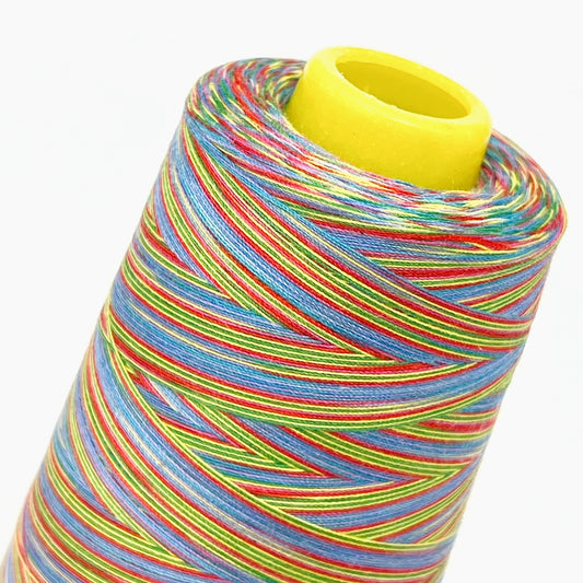 Rainbow Overlocker Cones - Blue/Gold/Green/Red