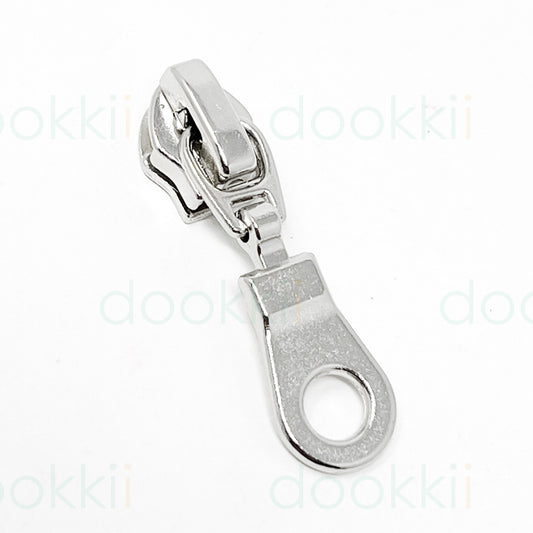 Zip Sliders - 6mm - Silver