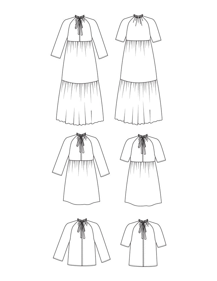 Friday Pattern Company Wilder Gown – Jenny Stitches Fabrics