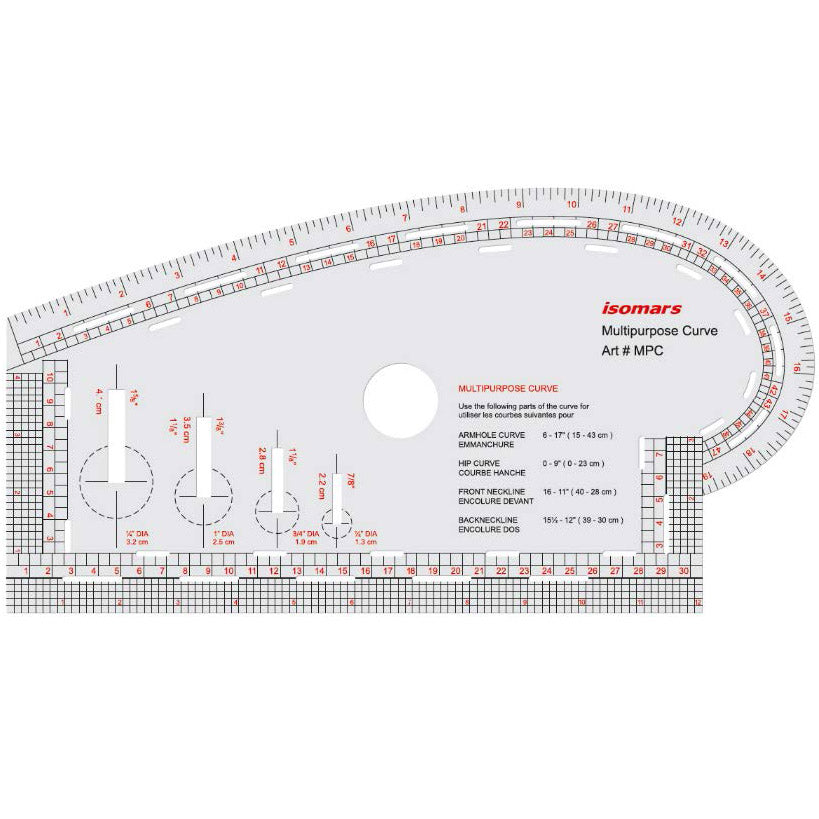 Pattern Maker's Multi Purpose Curve