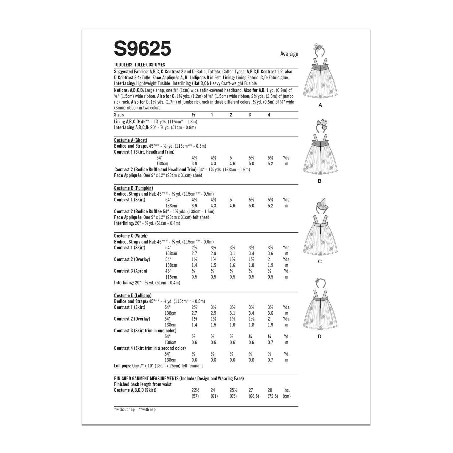 Simplicity 9625